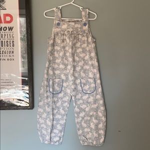Baby Boden bunny overalls
